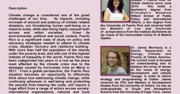 MINI COURSE: Climate change, disasters, and civil society