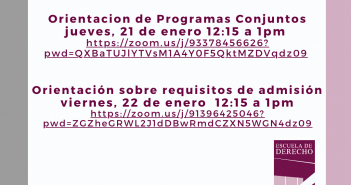 Info Sessions Admisiones