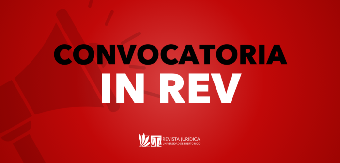Convocatoria In Rev