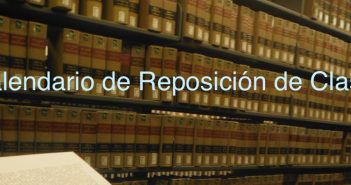 Calendario de Reposición de Clases