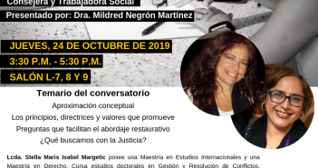 Conversatorio: Una Mirada sobre la Justicia Restaurativa