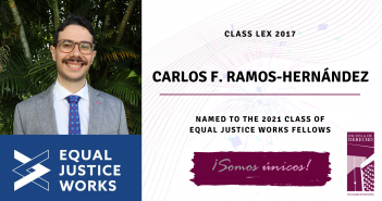 Egresado de Derecho UPR es seleccionado como Equal Justice Fellow 2021; Trabajará con iniciativa a favor del acceso a la información en el CPI