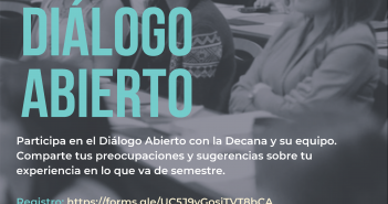 Diálogo abierto con la Decana