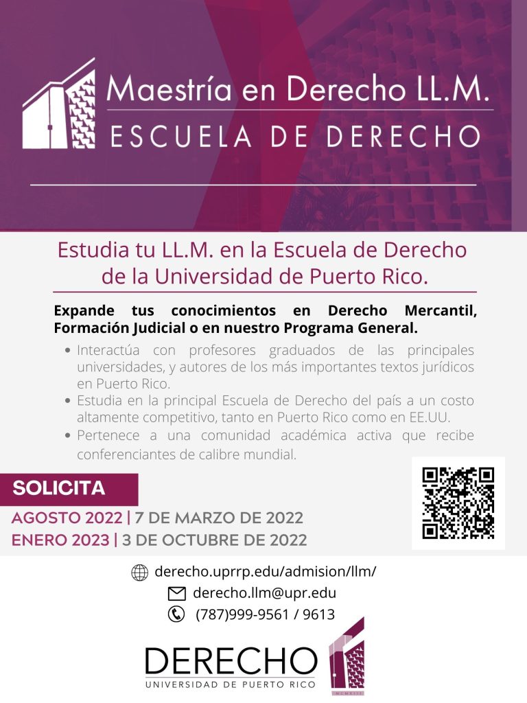 Arte de Anuncio Informativo LL.M.