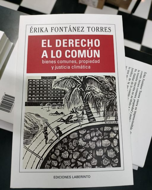 Libro El Derecho a lo Común bienes comunes, propiedad y justicia climática por la Profa. Érika Fontánez Torres