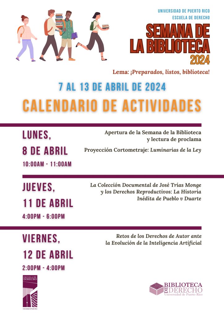 232478 Celebración Semana de la Biblioteca 8 al12 de abril de 2024